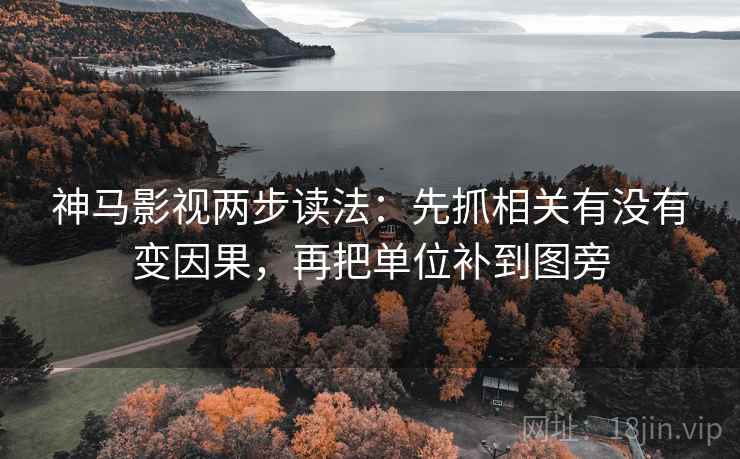神马影视两步读法：先抓相关有没有变因果，再把单位补到图旁